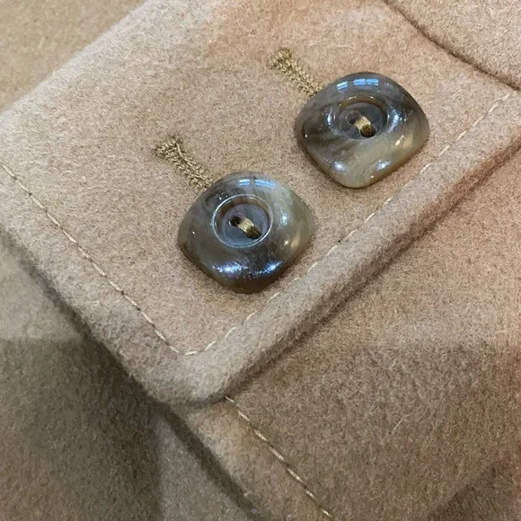 Kristen Blake Camel 60% Wool Coat, Size 10 - Picture 4 of 12